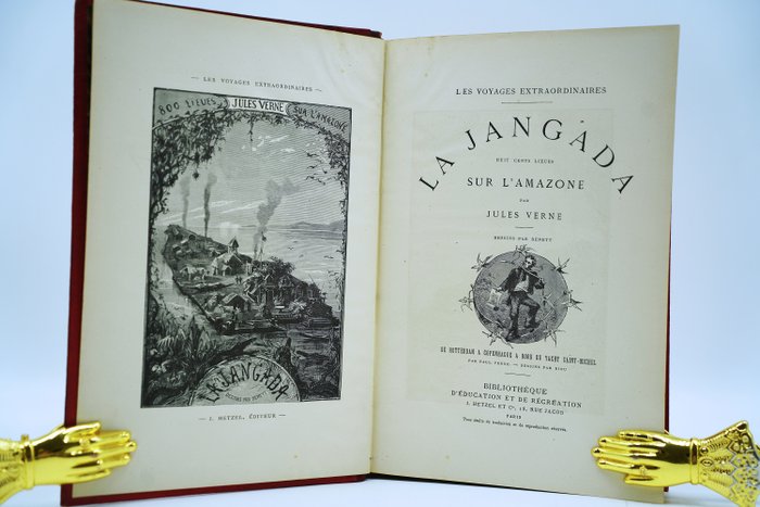 Jules Verne - La Jangada huit cents lieues sur l'Amazone - 1890