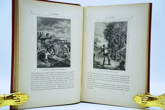 Jules Verne - La Jangada huit cents lieues sur l'Amazone - 1890