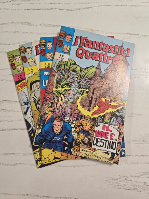 I Fantastici Quattro n 82/25 - originali - 4 Comic - Første udgave