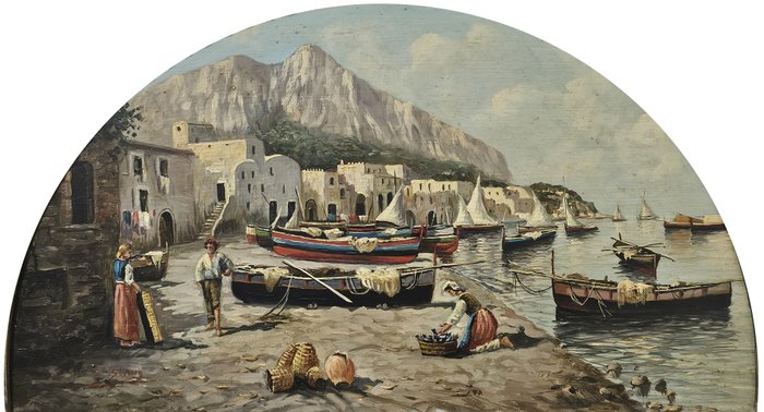 Luigi Savino (1930-?) - Marina di Capri