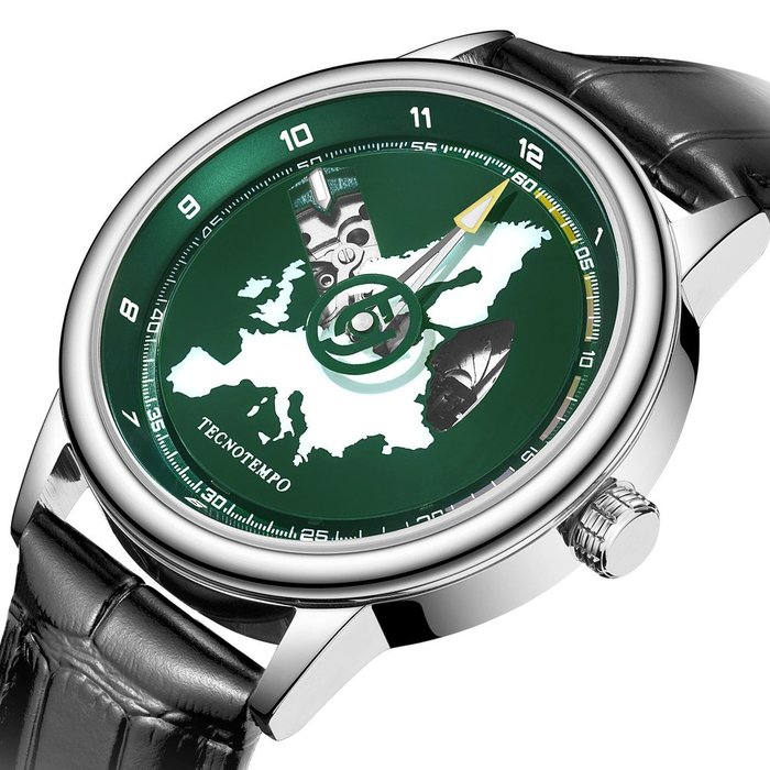 Tecnotempo - "Dynamic Europe" - Automatic - Designed by Tecnotempo - - TT.50.EUGR (green dial) - Mænd - 2011-nu