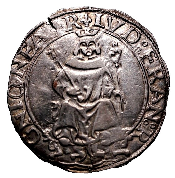 Italien Kongeriget Napoli Ludvig 12 (1498-1515) Carlino