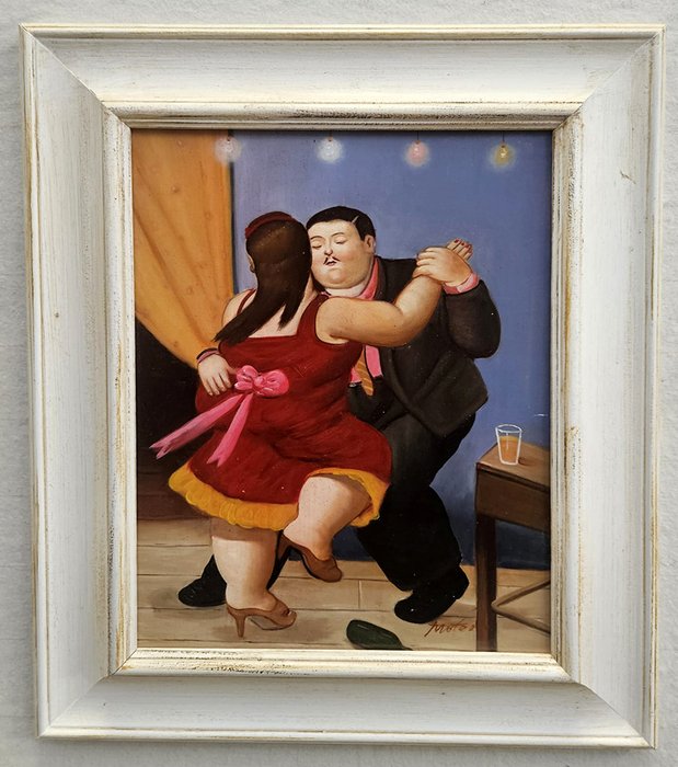 Scuola europea (XX), da Botero - Il ballo