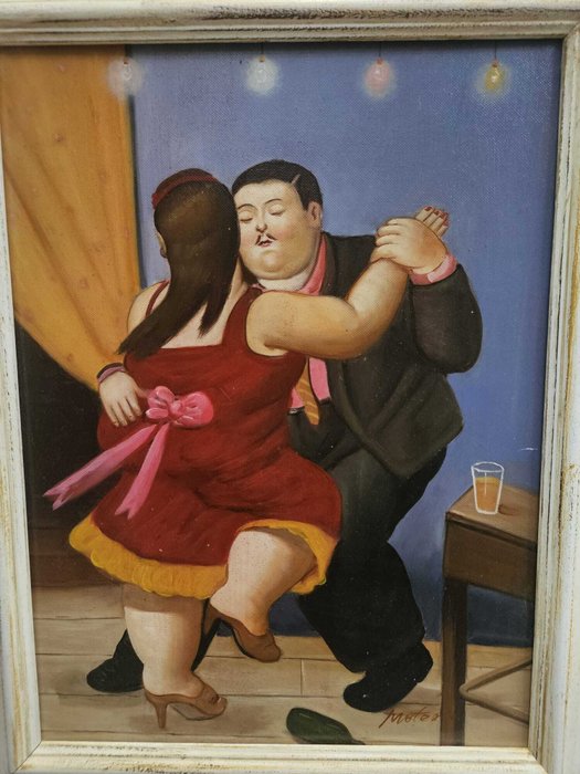 Scuola europea (XX), da Botero - Il ballo