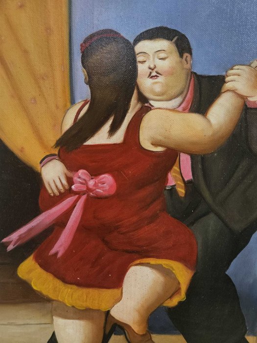 Scuola europea (XX), da Botero - Il ballo