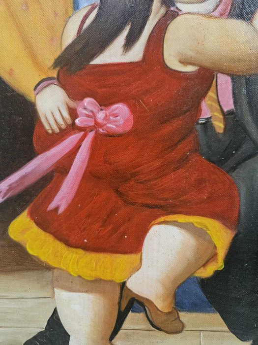 Scuola europea (XX), da Botero - Il ballo