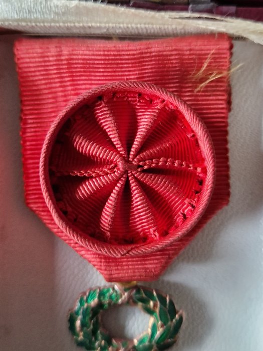 Frankrig - Medalje - Ordre de la Légion d'honneur in oro con scatola + cornice