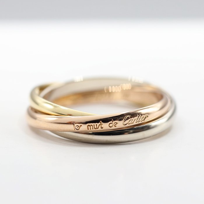 Cartier - Ring - Trinity - 18 kraat Gulguld, Hvidguld, Rosaguld