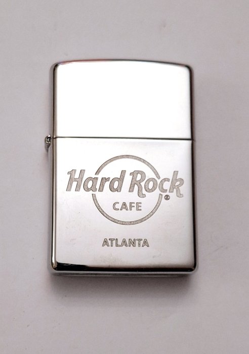 Zippo, Hard Rock Cafe Atlanta "Abril de 2010" - Lighter - Stål