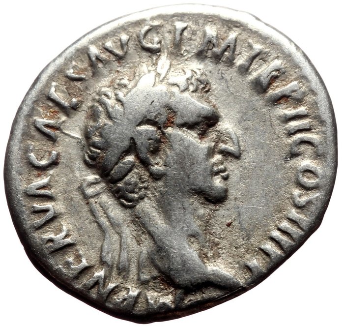 Romarriket. Nerva (AD 96-98). Denarius