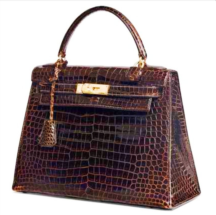 Hermès - Kelly 32 in Alligator - Håndtaske