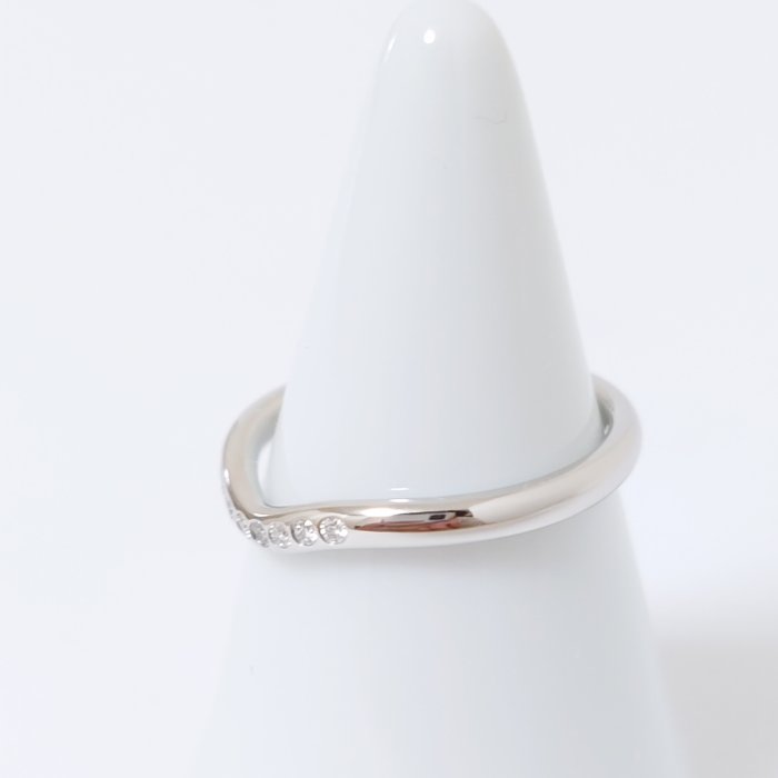 Tiffany  Co - Ring - Curved Platin