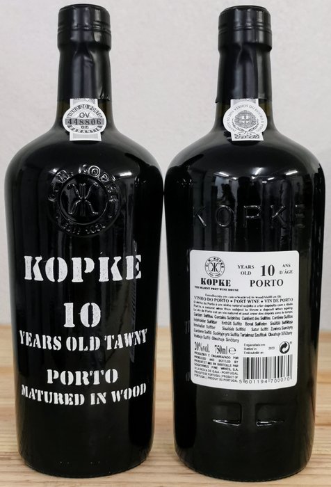 Kopke - 10 years old Tawny -  Porto  - 6 Flasker (0,75 L)