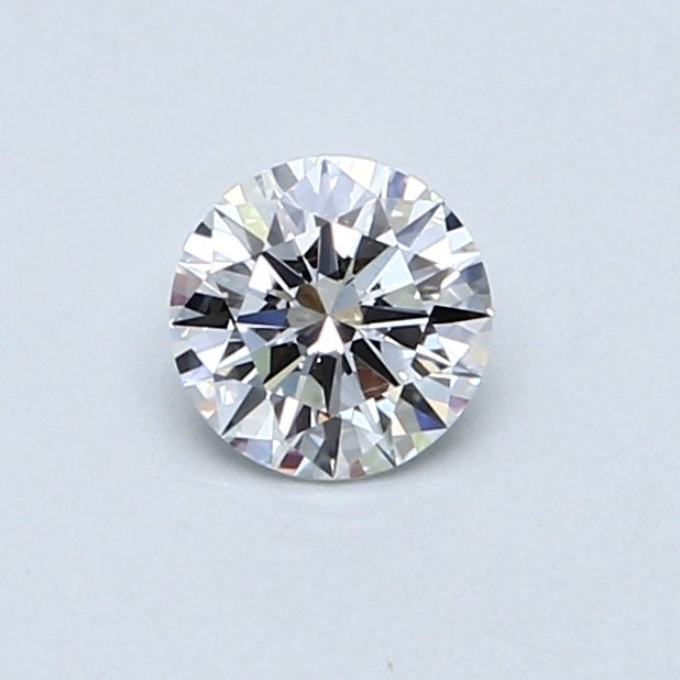 1 pcs Diamant  (Natur)  - 046 ct - Rund - D (farveløs) - VS2 - Gemological Institute of America (GIA)