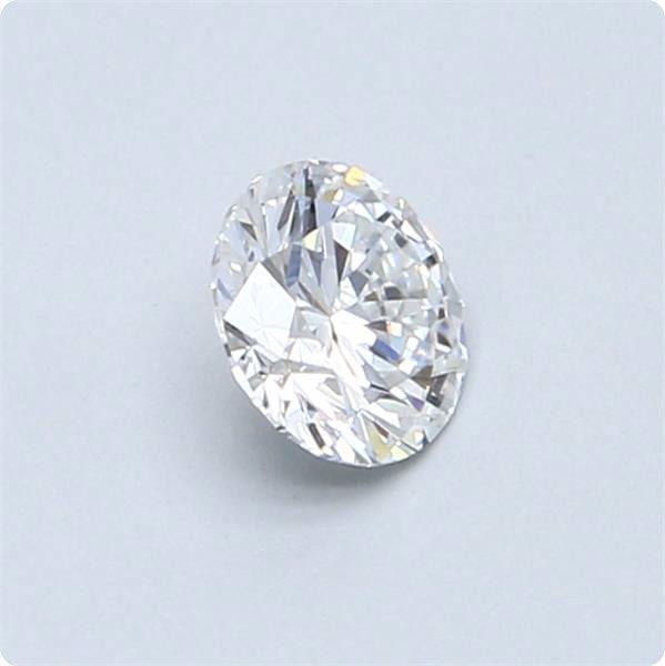 1 pcs Diamant  (Natur)  - 046 ct - Rund - D (farveløs) - VS2 - Gemological Institute of America (GIA)