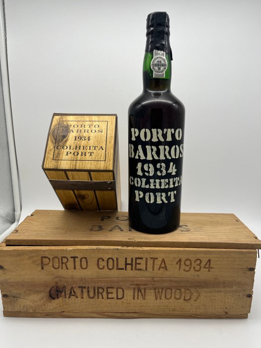 1934 Barros, Almeida  Ca. - Porto Barros - Colheita Port - Flasket 1979 -  Douro  - 1 Flaske (0,75L)