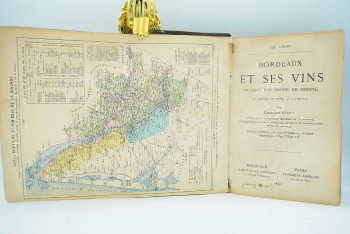 CH Cocks / Edoaurd Feret - Bordeaux et ses vins classés par ordre de mérite - 1898