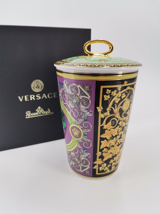 Rosenthal - Versace x Rosenthal - Væglampe med levende lys - Barocco Mosaic - Bordlys - Keramik