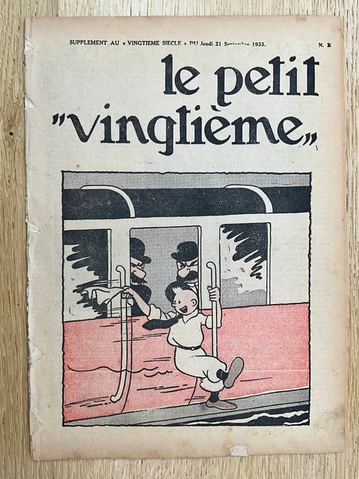 Le Petit Vingtième 35 - Tintin en Orient - 1 Antal - 1933