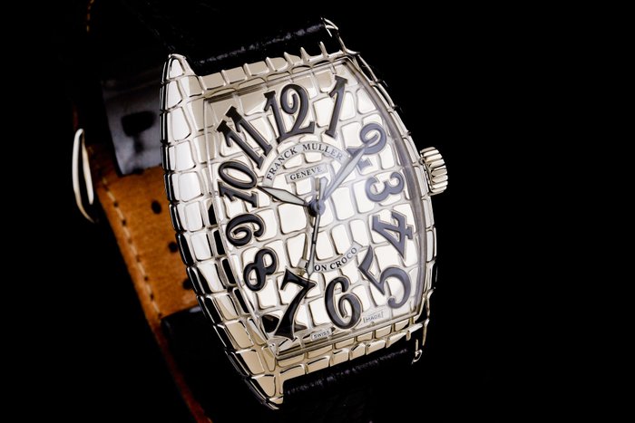 Franck Muller - Cintrée Curvex Iron Croco Master of Complications - 7880 SC IRON CRO - Mænd - 2011-nu