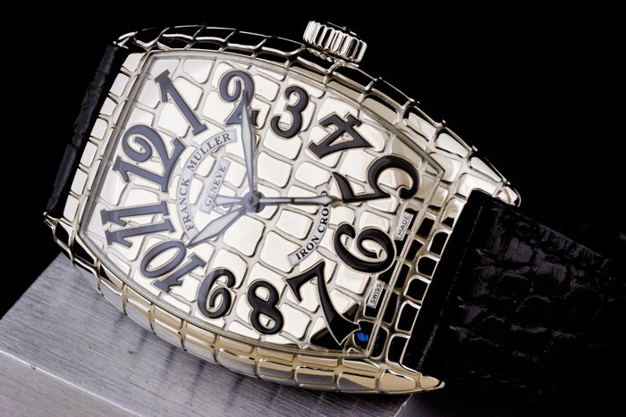 Franck Muller - Cintrée Curvex Iron Croco Master of Complications - 7880 SC IRON CRO - Mænd - 2011-nu