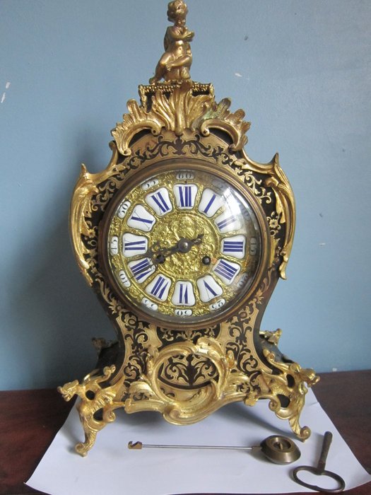 Boulle-ur Louis XV-stil Træ - 1880