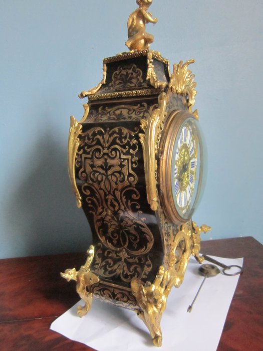 Boulle-ur Louis XV-stil Træ - 1880