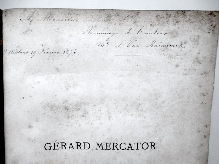 World - Alle kontinenter; Gérard (/Gerard/Gerhard) Mercator - Gérard Mercator. Sa vie et ses oeuvres + Gerhard Mercator 1512-1594 + Gerard Mercator et la - 1512-1594