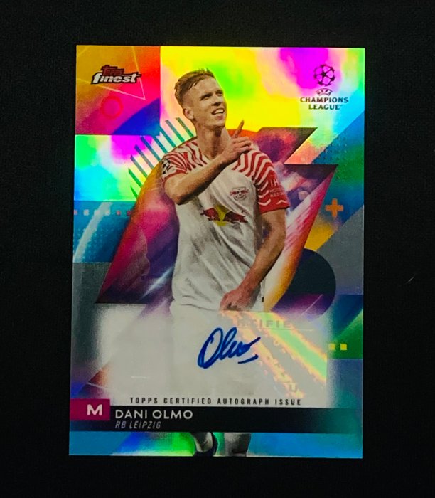 2024 - Topps - Finest Chrome - Dani Olmo - Autograph - 1 Card