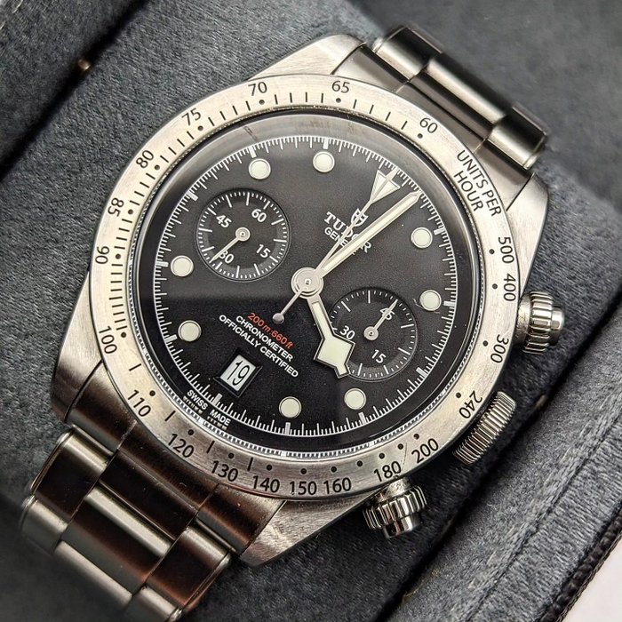 Tudor - Black Bay Chronograph - M79350-0004 - Mænd - 2011-nu