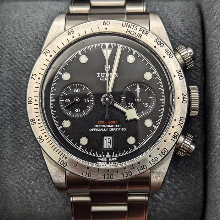 Tudor - Black Bay Chronograph - M79350-0004 - Mænd - 2011-nu