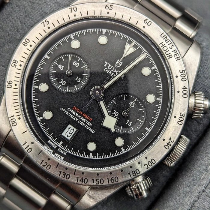 Tudor - Black Bay Chronograph - M79350-0004 - Mænd - 2011-nu