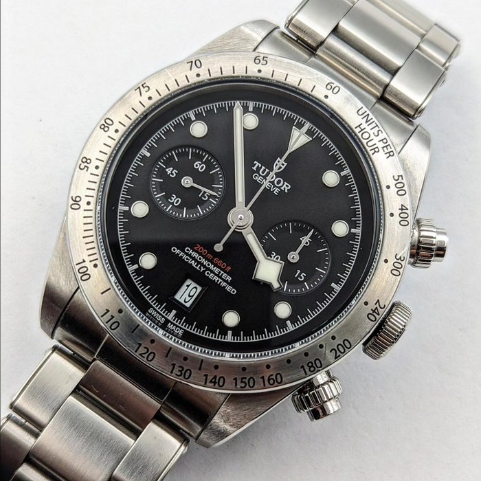 Tudor - Black Bay Chronograph - M79350-0004 - Mænd - 2011-nu