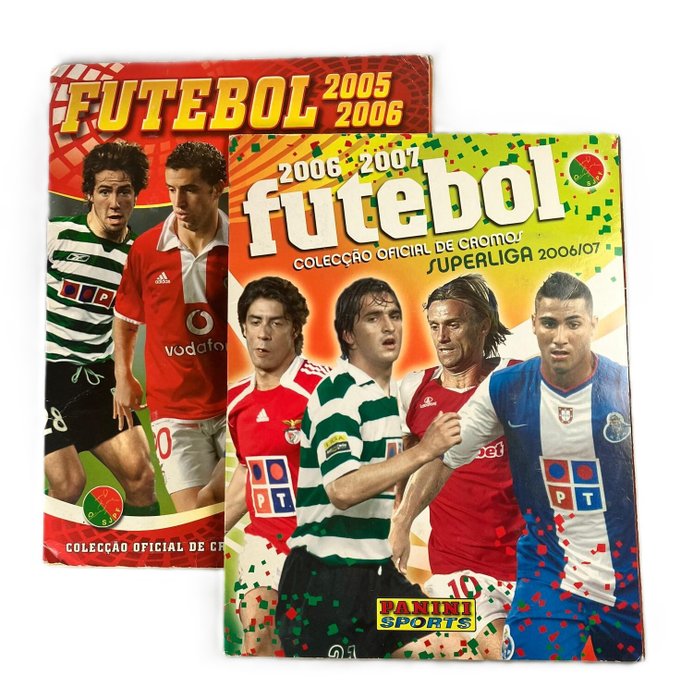 Panini - Futebal 2005/06/07 - Portuguese Superleague - 2 Complete Album