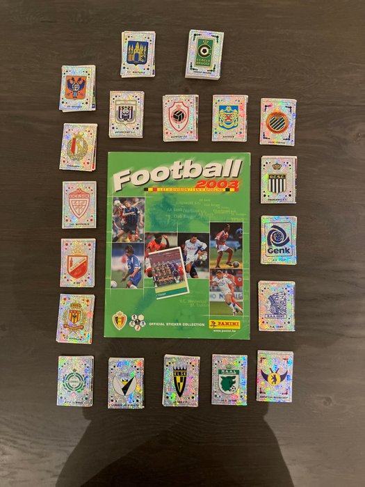 Panini - Football Belgium 2003 - 1 Empty album + complete loose sticker set