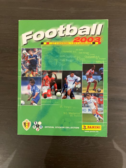 Panini - Football Belgium 2003 - 1 Empty album + complete loose sticker set