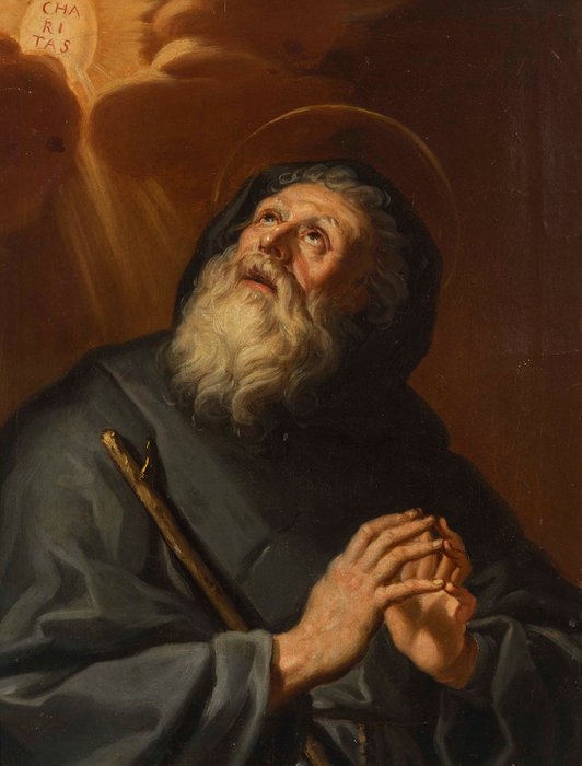 Neapolitan School (XVIII) - Saint Francis of Paula