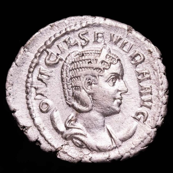 Romarriket. Otacilia Severa (Augusta, AD 244-249). Antoninianus Minted in Rome. PIETAS AVGVSTAE  (Ingen mindstepris)