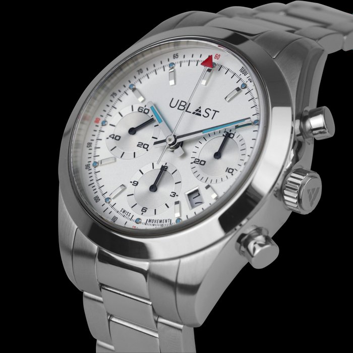 Ublast - Explorer Chronograph - UBEXCHR40WG - Automatic Swiss MOVT - Mænd - Ny