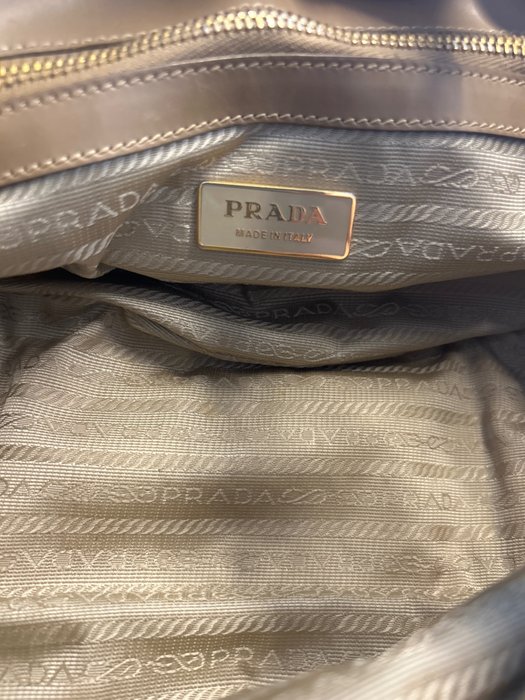 Prada - Prada Sidonie Pelle Beige - Håndtaske