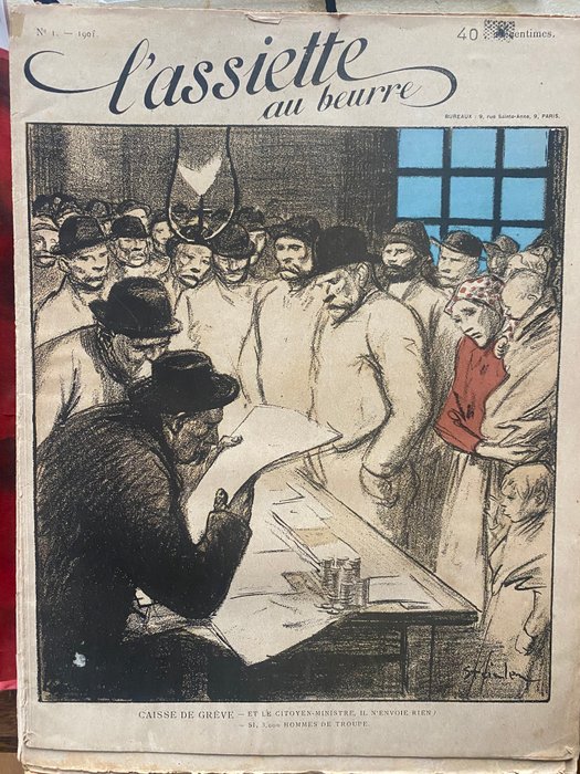 Collection complète de l'Assiette au beurre #1 à #499 (sauf 4 numéros) - 1901