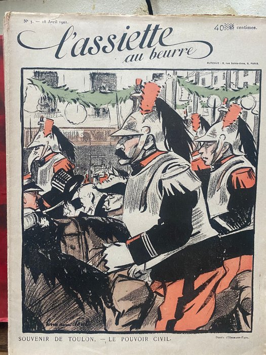 Collection complète de l'Assiette au beurre #1 à #499 (sauf 4 numéros) - 1901