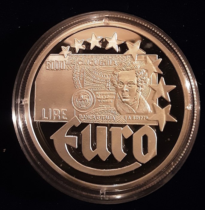 Danmark. 10 Euro 1997 Europa, 2 stuks Proof  (Ingen mindstepris)