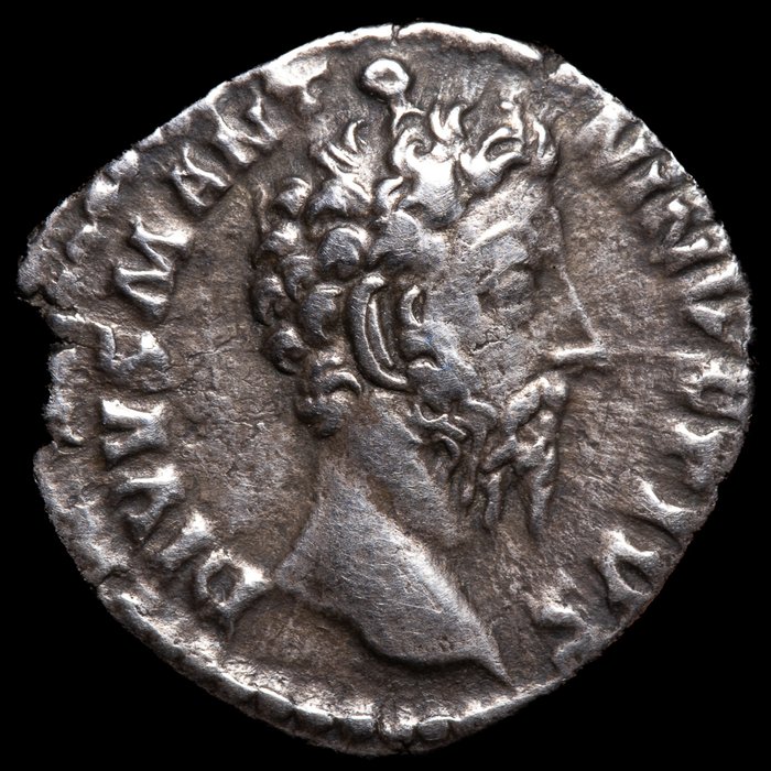 Romarriket. Marcus Aurelius (AD 161-180). Denarius Rome, struck under Commodus  (Ingen mindstepris)