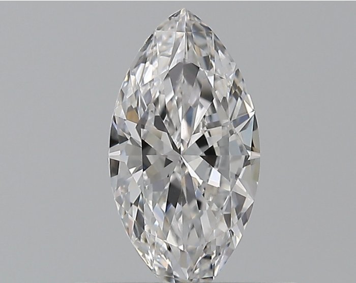 1 pcs Diamant  (Natur)  - 0.40 ct - Marquise - D (farveløs) - VS1 - Gemological Institute of America (GIA)