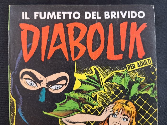 Diabolik Seconda Serie n. 1 - La Miniera di Diamanti - 1 Comic - Første udgave - 1965