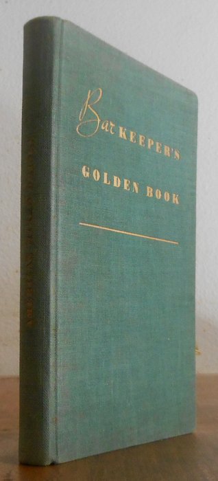 Blunier - Barkeeper’s golden book - 1935