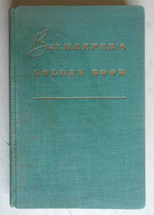 Blunier - Barkeeper’s golden book - 1935