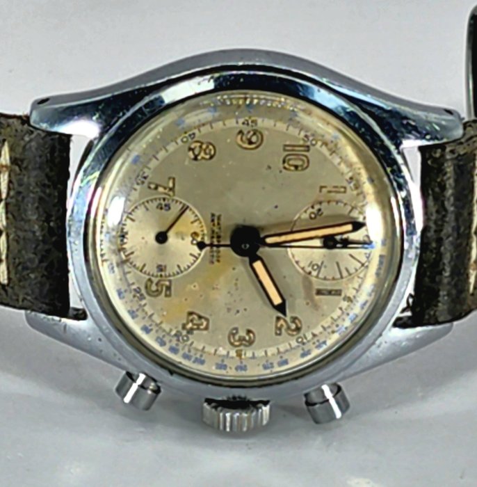 Lotron Watch  Chronograph  Venus 170 - Mænd - Schweiz omkring 1940