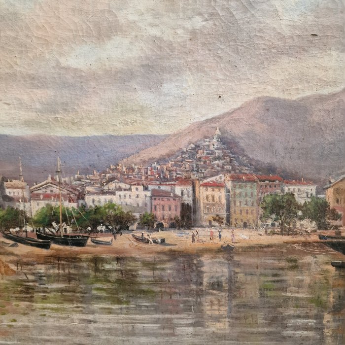 Ambrogio Preda (1839-1906) - Marina di San Remo